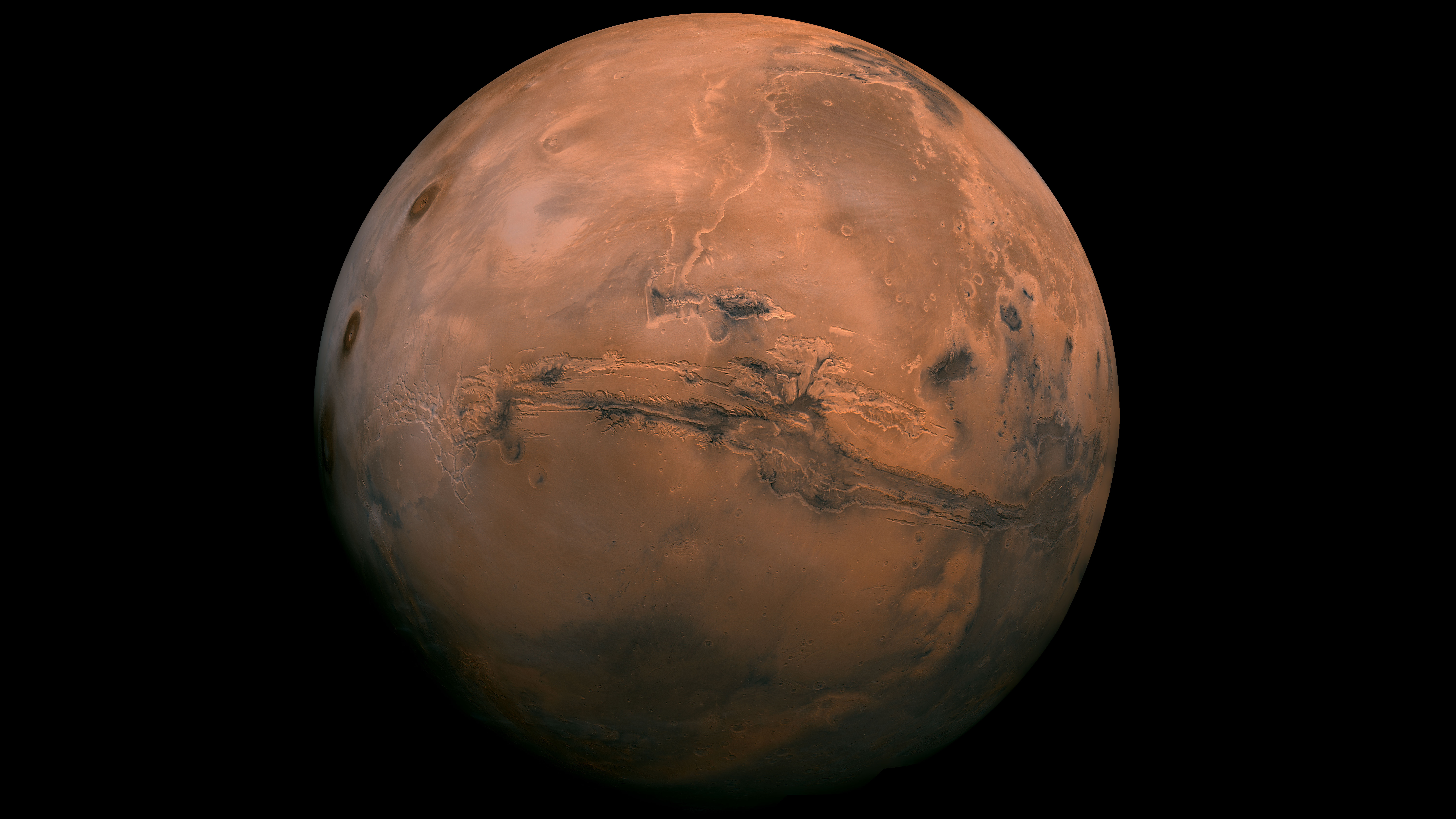 Mars Full Planet View